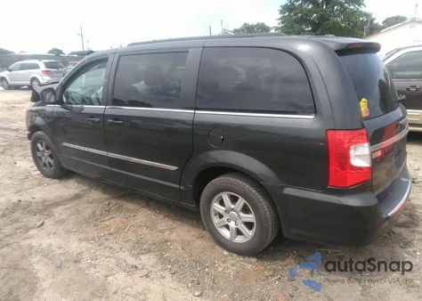 2012 Chrysler Town & Country Touring из США, поврежденный, VIN 2C4RC1BGXCR339678